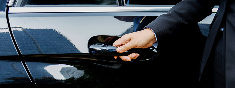 Gentleman Opening car door